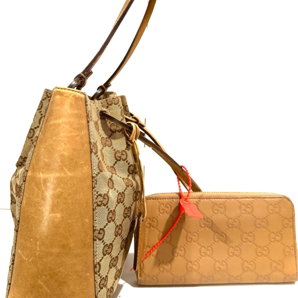 Gucci GG Scarlett small tote and leather wallet - Picture 4 of 9